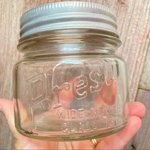 Vintage Presto Pint Glass Canning Jar